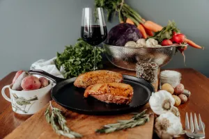 Pasture Raised BNLS, Skin-On Duck Breast ~ 2.5 lb pkg