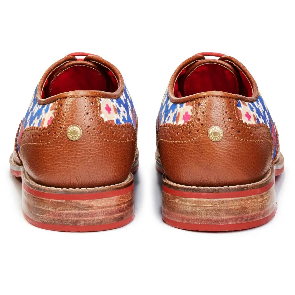 Patola Brogues Women – Cobalt