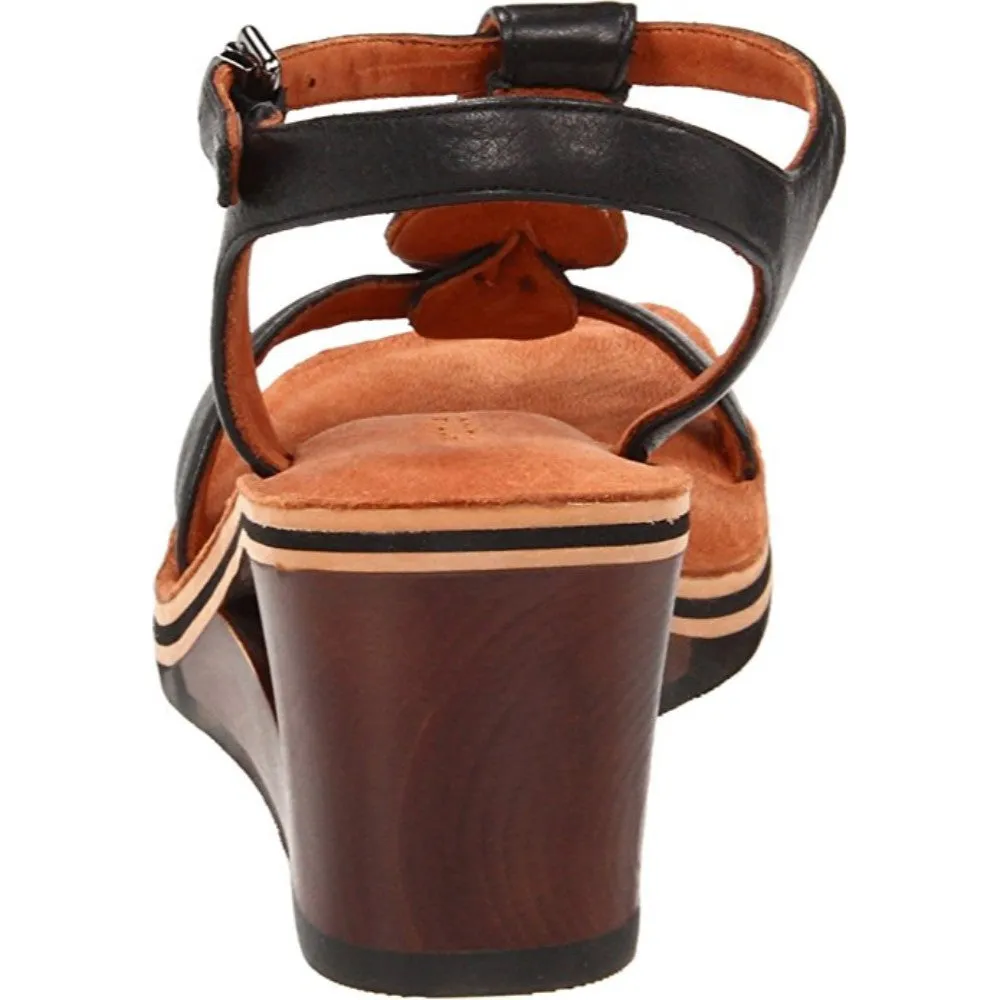Pine Heart Black Gentle Souls Sandal