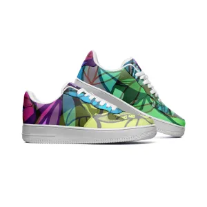 Pinwheel Pyxus Full-Style Psychedelic Platform Sneakers