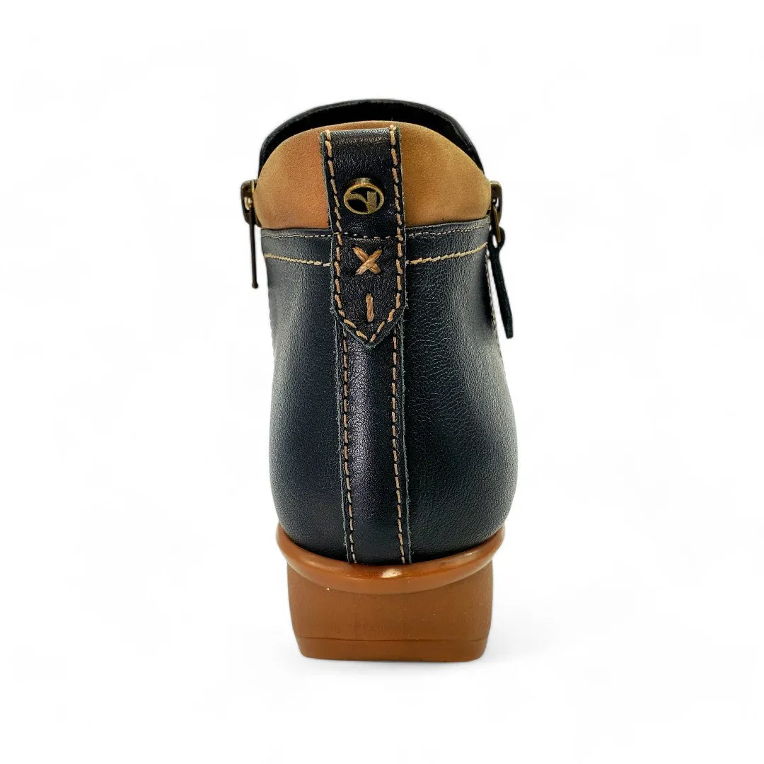 Plymouth Wedge Bootie