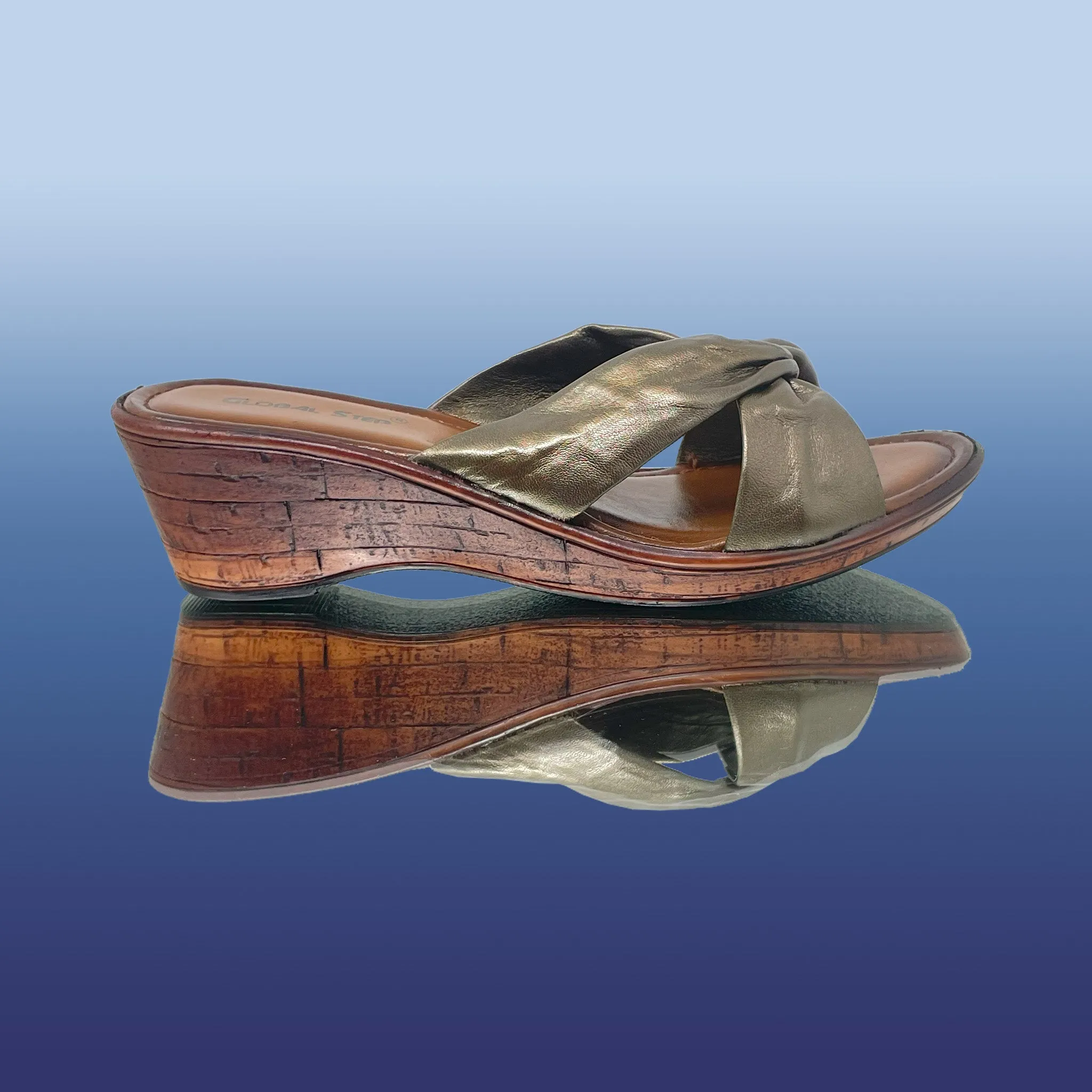 Posh Bronze Wedges