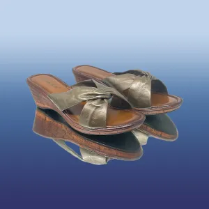 Posh Bronze Wedges