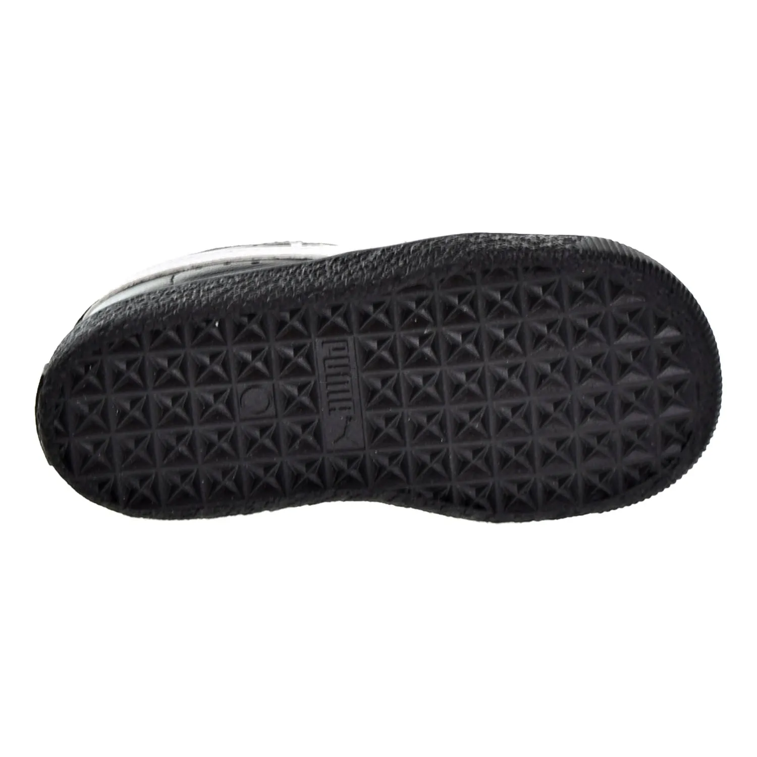 Puma Clyde Core L Foil Toddler Shoes Puma Black/Puma White