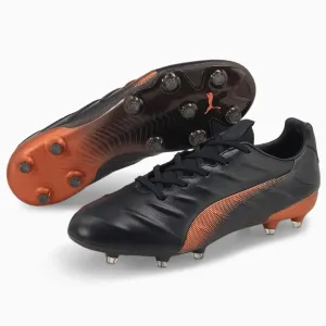 Puma King Platinum 21 FG-AG - Black-Neon Citrus