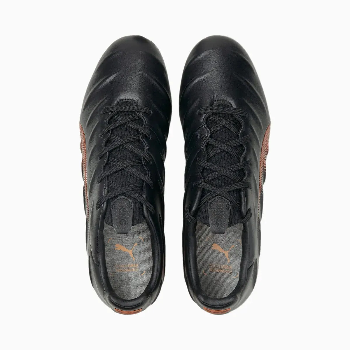 Puma King Platinum 21 FG-AG - Black-Neon Citrus