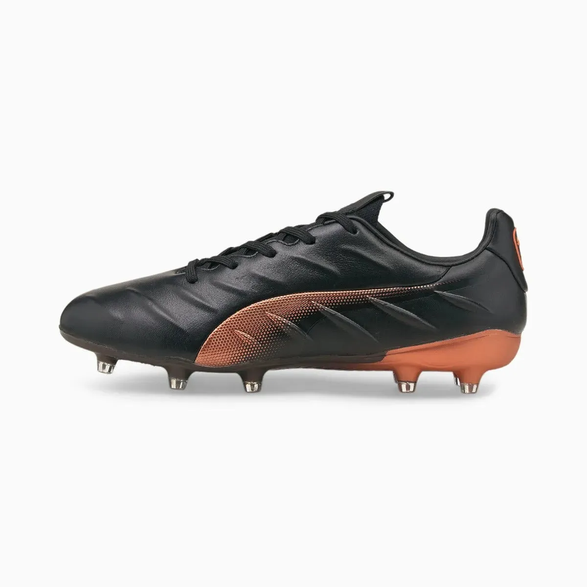 Puma King Platinum 21 FG-AG - Black-Neon Citrus