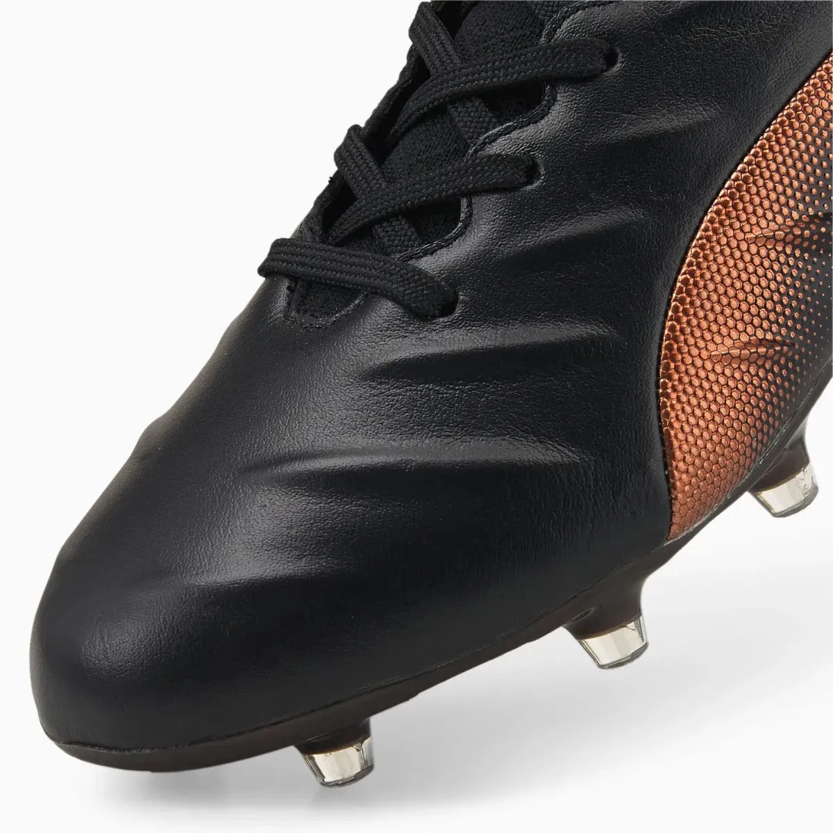 Puma King Platinum 21 FG-AG - Black-Neon Citrus