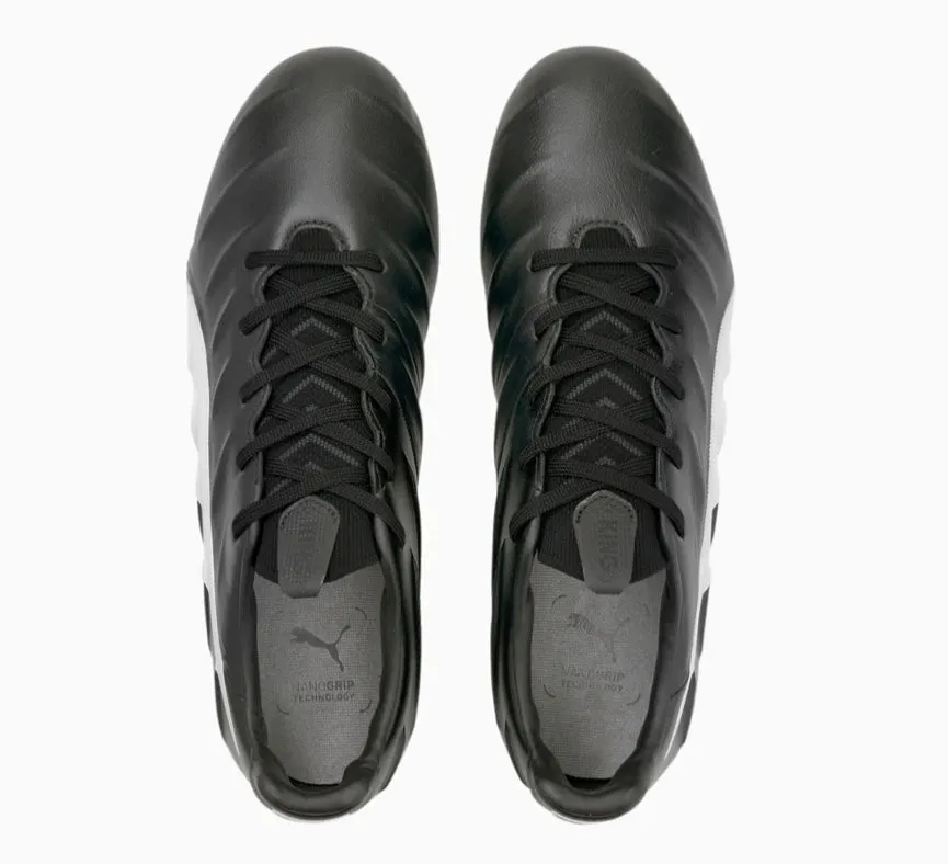 Puma King Platinum 21 FG/AG 106478 01 Black/White
