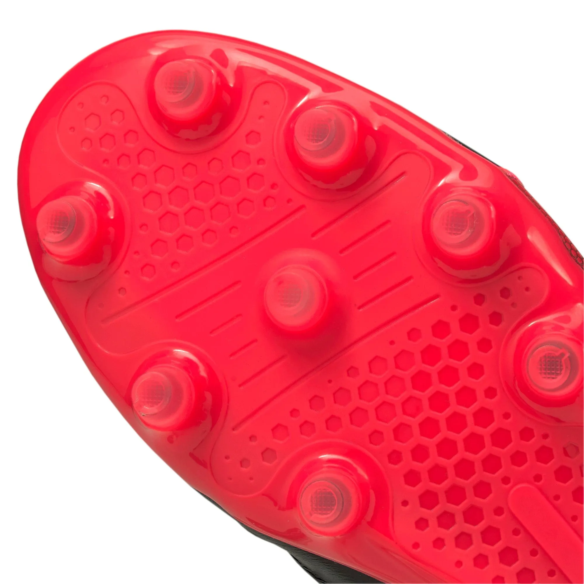 Puma King Pro21 Firm Ground Soccer Cleat - Black/Sunblaze
