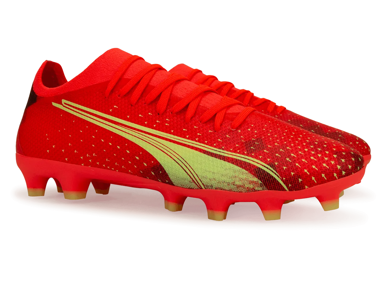 PUMA Men's Ultra Match FG/AG Coral/Black