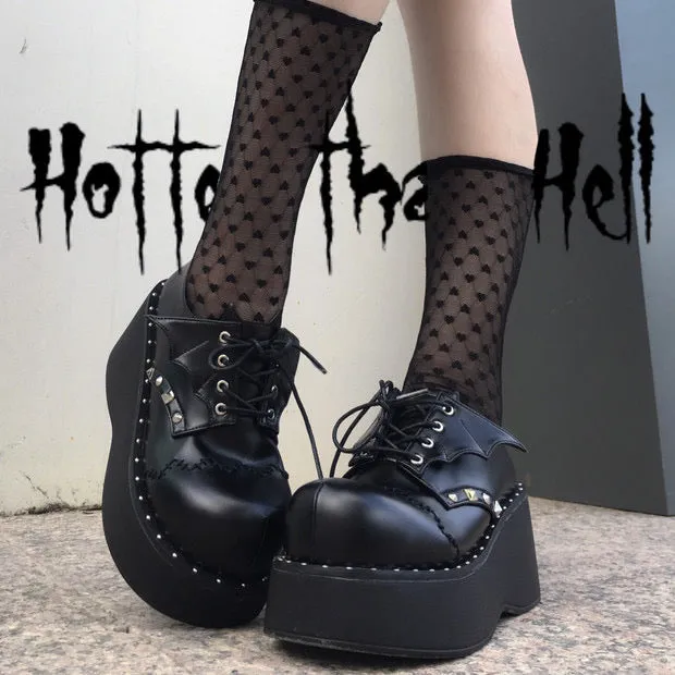 Round toe platform shoes KF82097