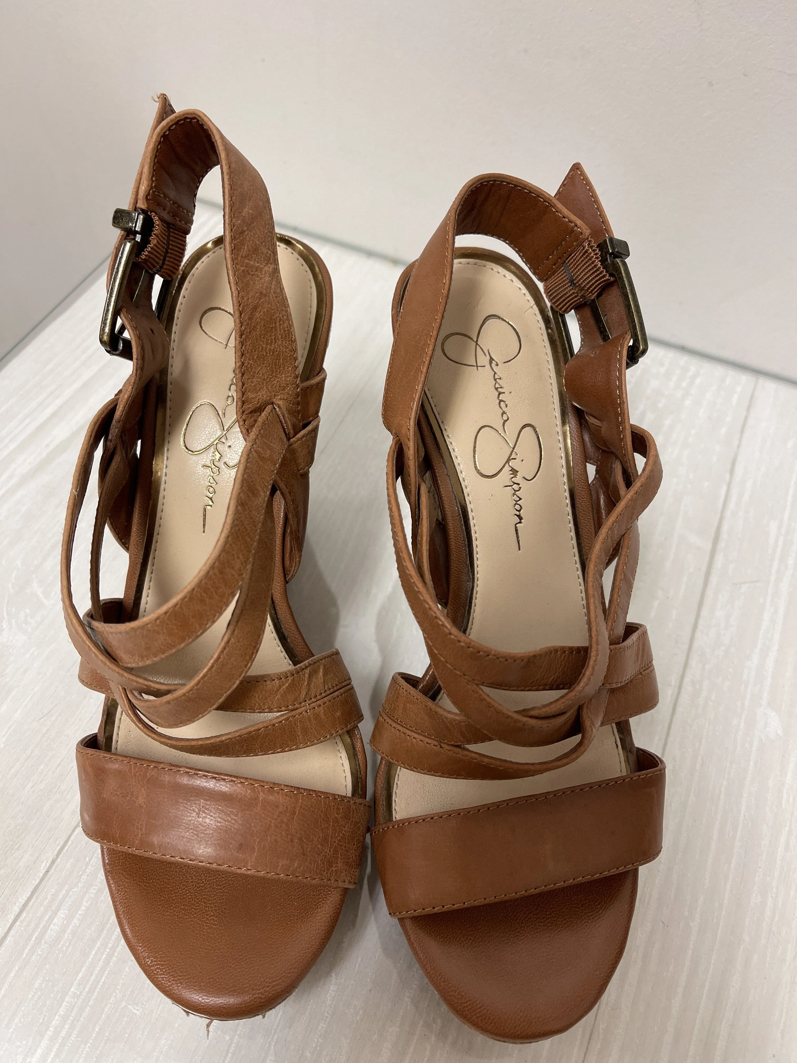 Sandals Heels Wedge By Jessica Simpson  Size: 7.5