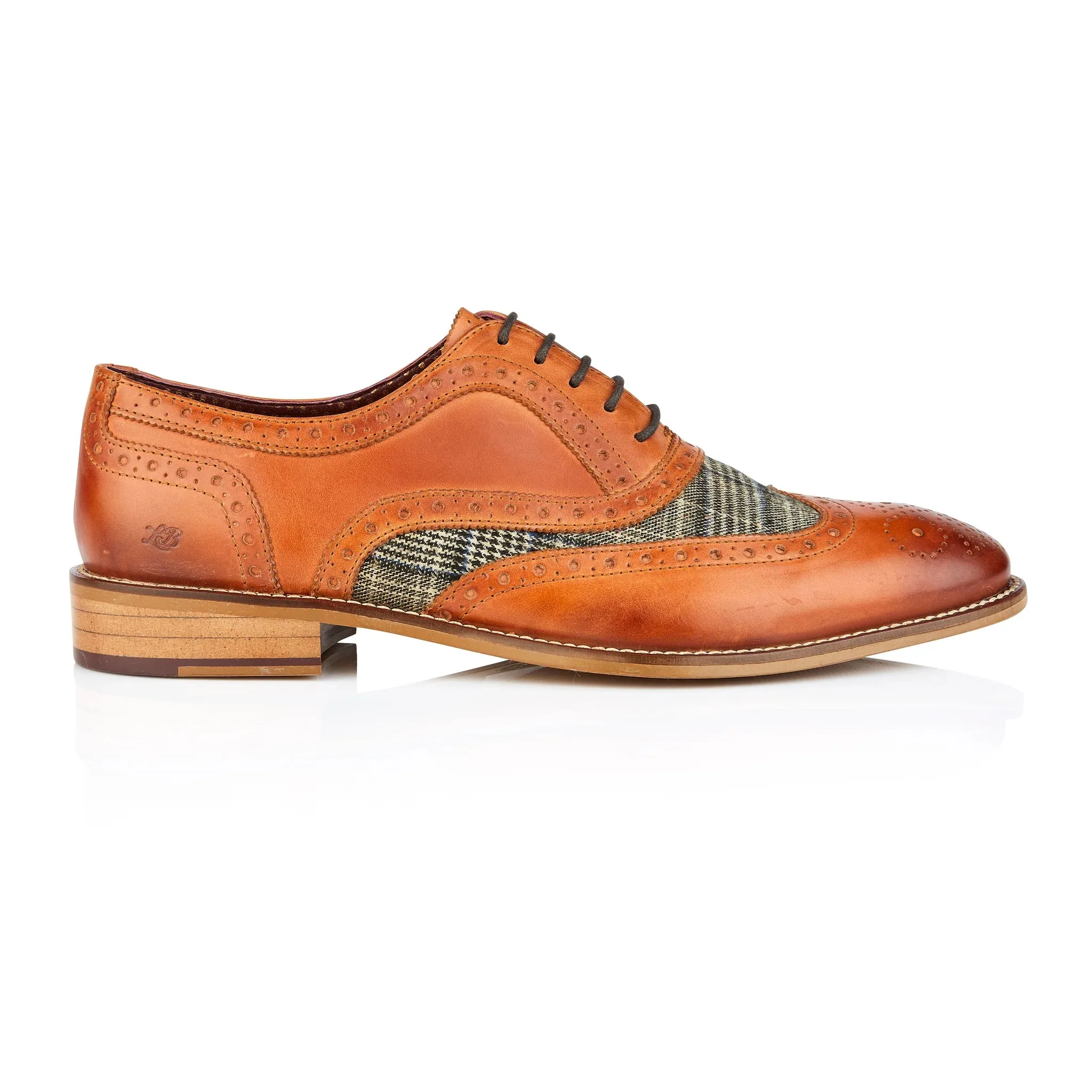 Shelby Oxford Tan / Tweed