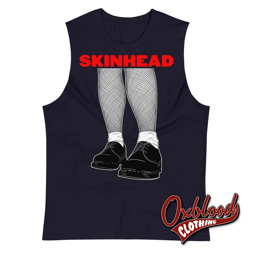 Skinhead Girl Cut-Off Muscle Shirt