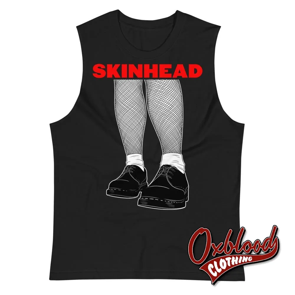 Skinhead Girl Cut-Off Muscle Shirt