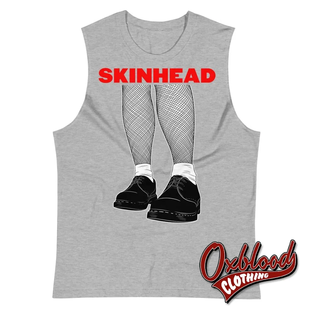 Skinhead Girl Cut-Off Muscle Shirt