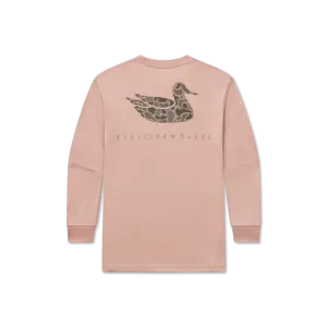 Southern Marsh Youth Seawash Tee - Retro Duck Originals - Long Sleeve