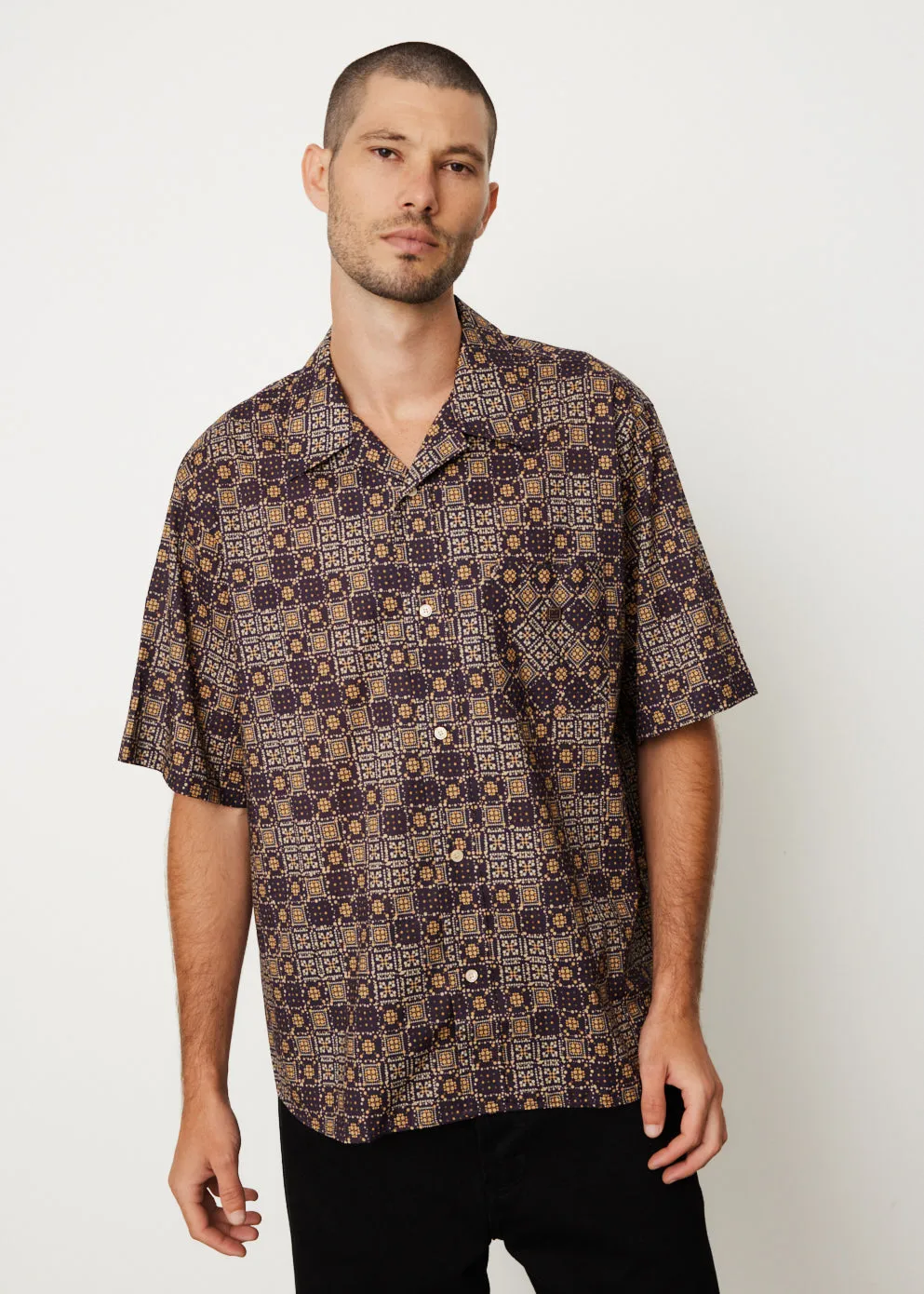 Sowl Printed Voile Shirt