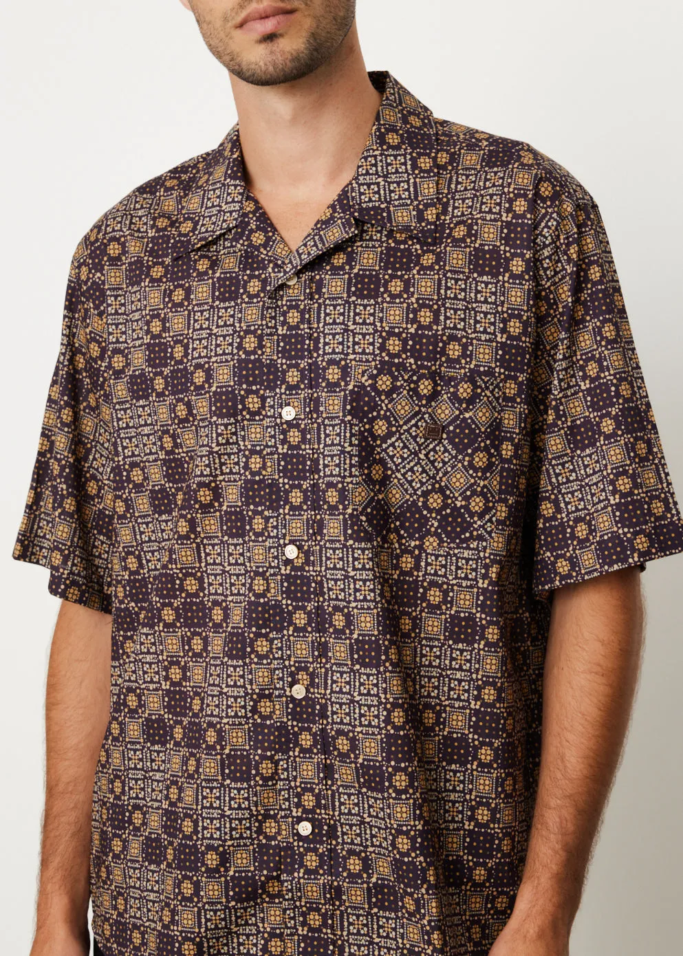 Sowl Printed Voile Shirt