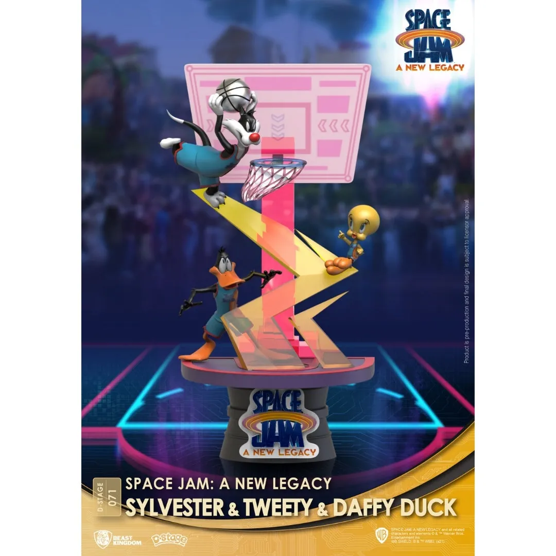 Space Jam A New Legacy Sylvester, Tweety & Daffy Duck by Beast Kingdom