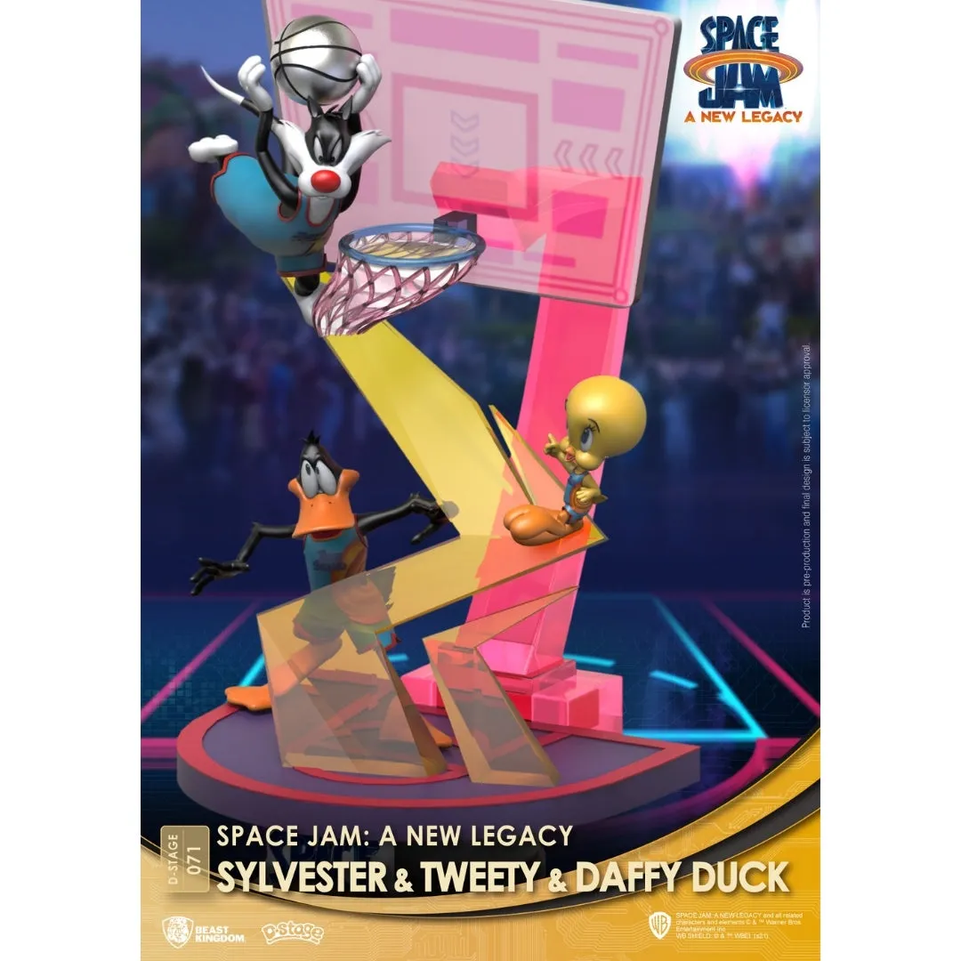 Space Jam A New Legacy Sylvester, Tweety & Daffy Duck by Beast Kingdom