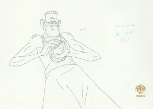 Space Jam Original Production Drawing: Monstar Blanko