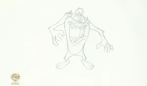 Space Jam Original Production Drawing: Taz