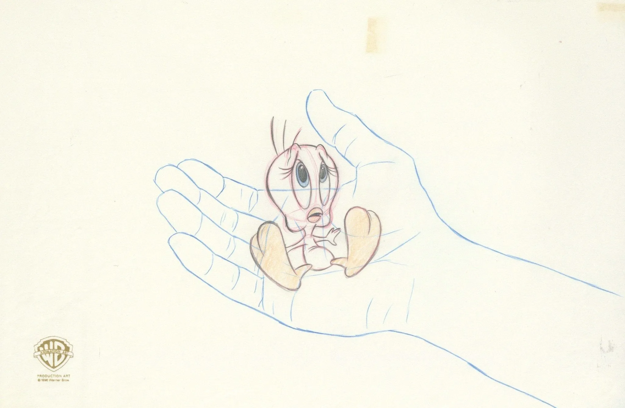 Space Jam Original Production Drawing: Tweety