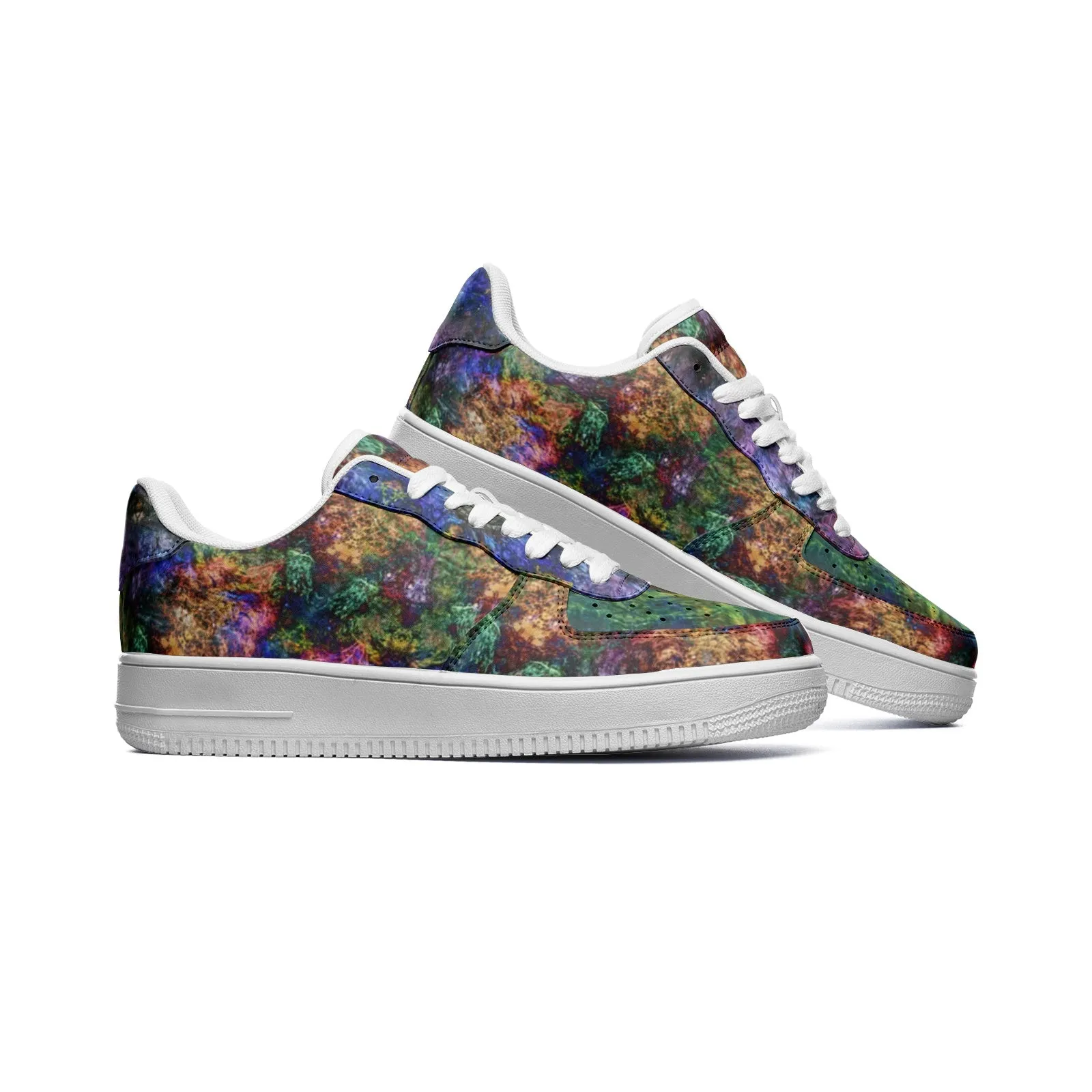 Starflow Full-Style Psychedelic Platform Sneakers