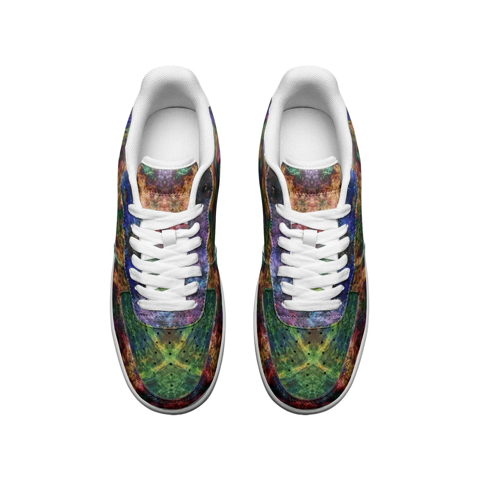 Starflow Full-Style Psychedelic Platform Sneakers