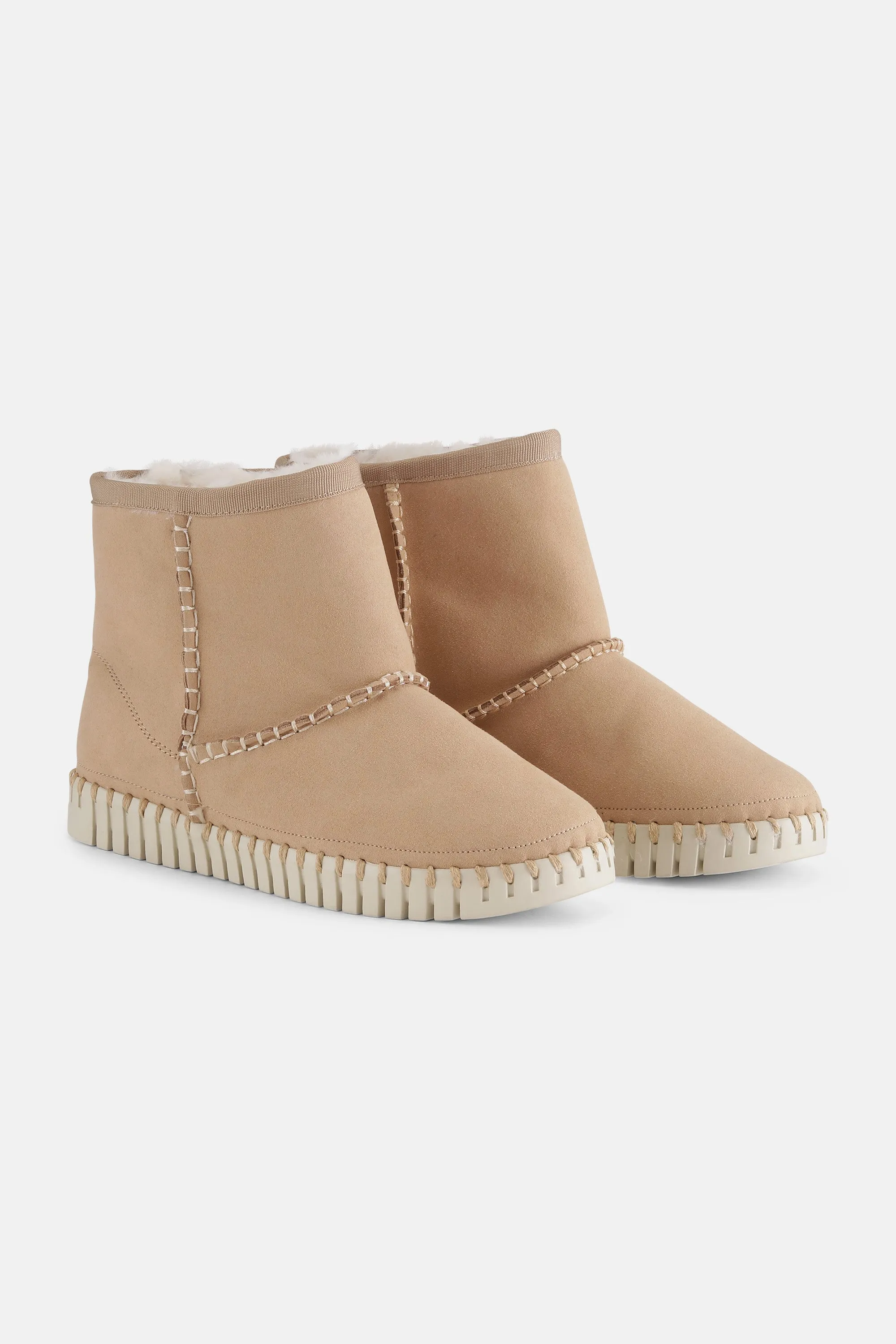 Stiefeletten - Latte
