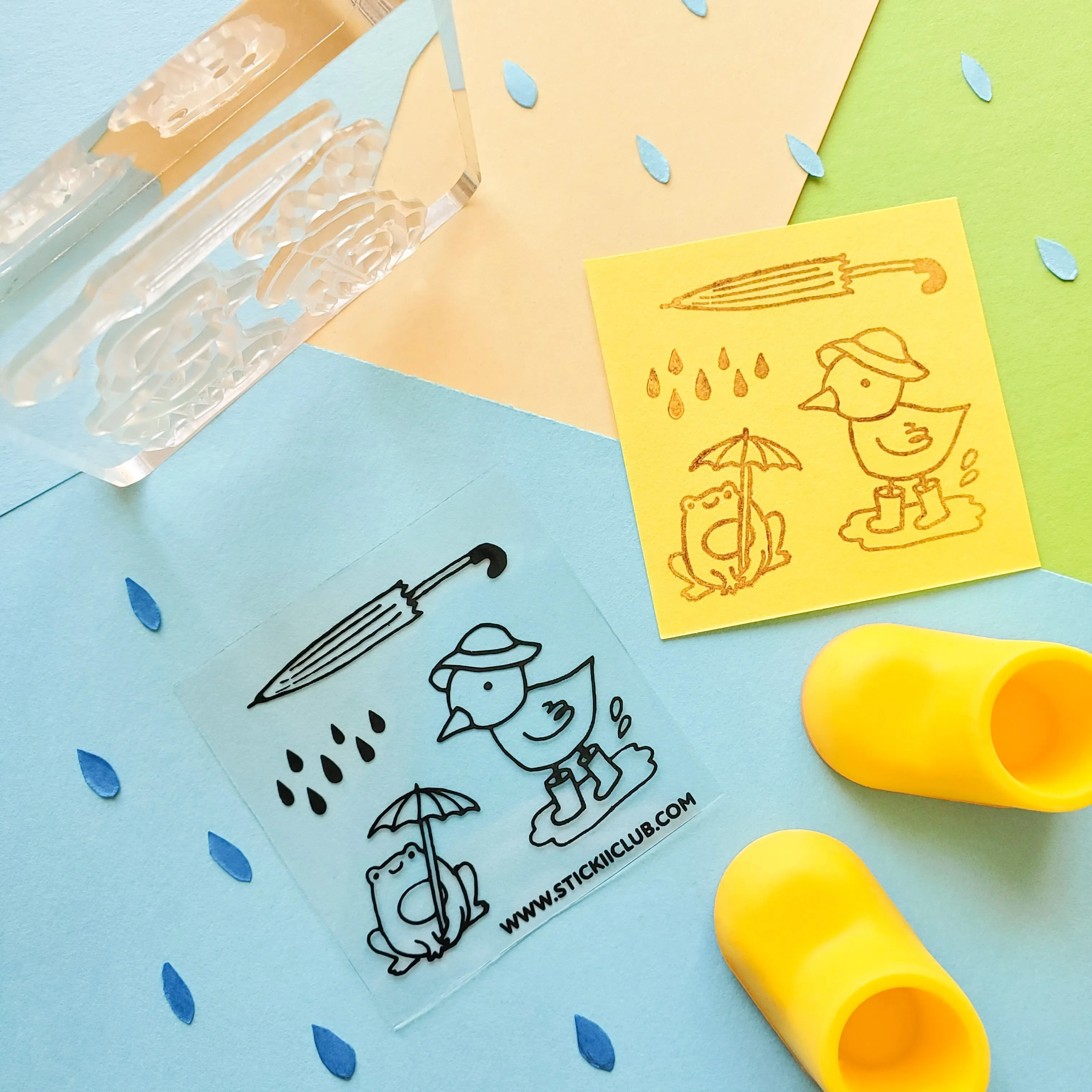 Stormy Cuties Stamp