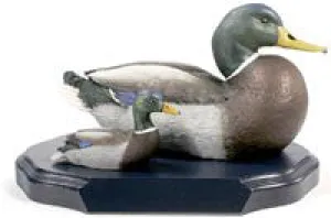 Straight Head Mallards on a Base