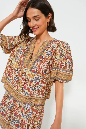 Sundrenched Porto Dina Blouse