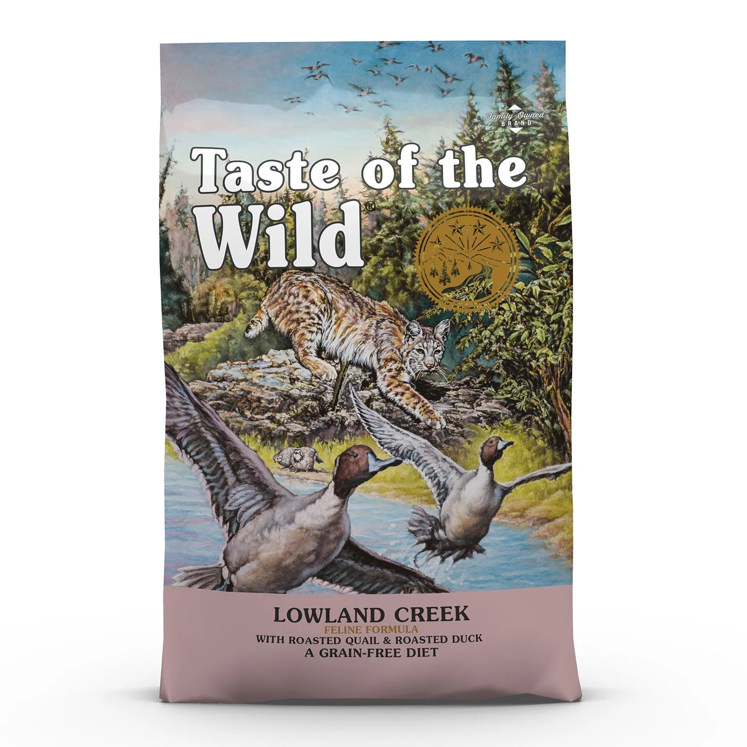 Taste of the Wild Grain Free Lowland Creek Adult Dry Cat Food