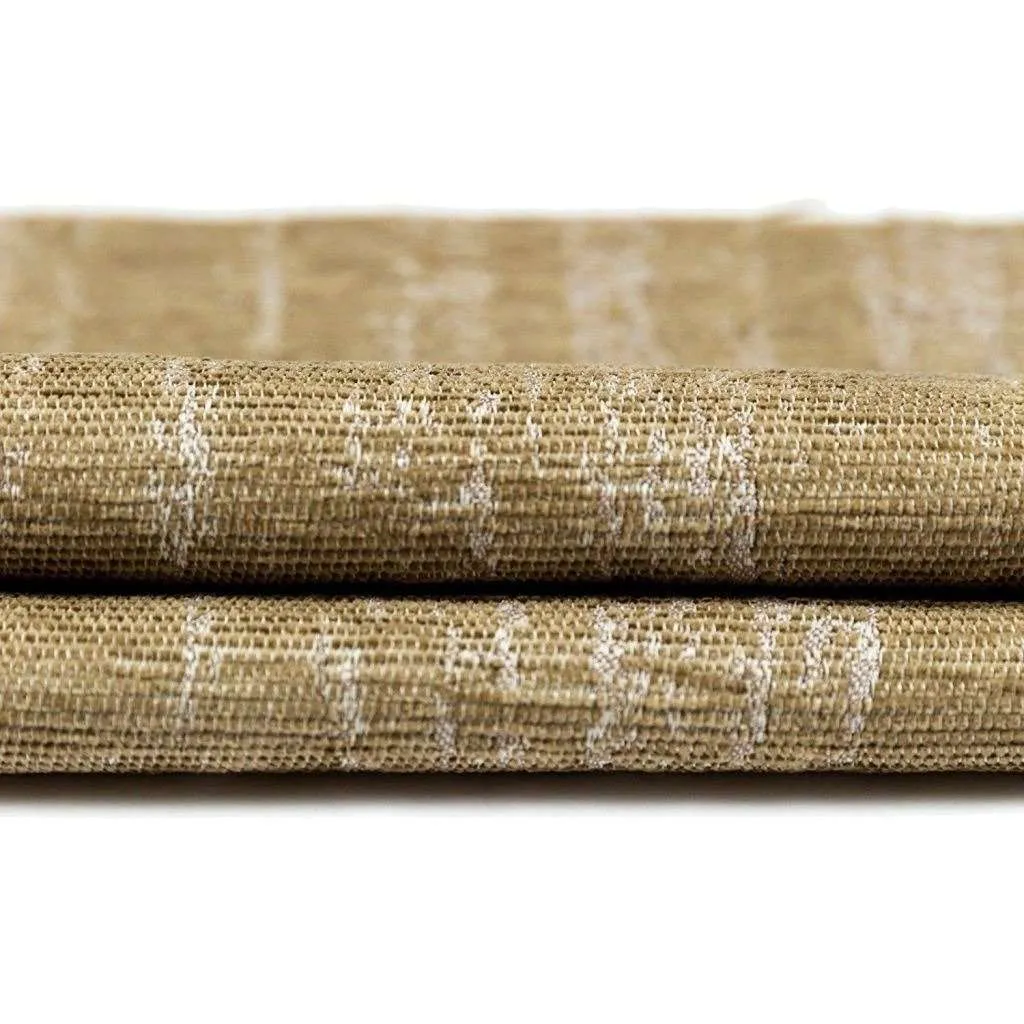 Textured Chenille Beige Cream Fabric