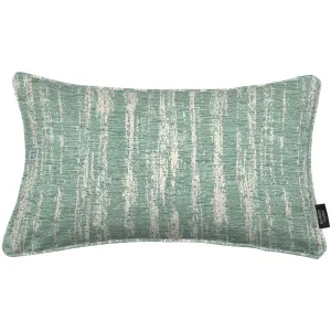 Textured Chenille Duck Egg Blue Pillow