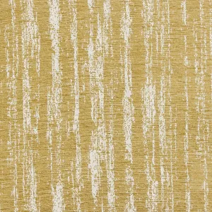 Textured Chenille Mustard Yellow Fabric