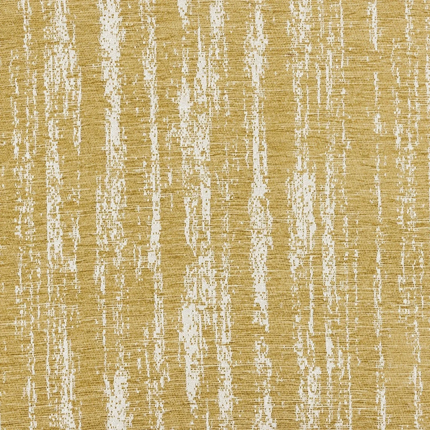 Textured Chenille Mustard Yellow Fabric
