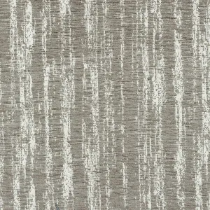 Textured Chenille Silver Grey Fabric