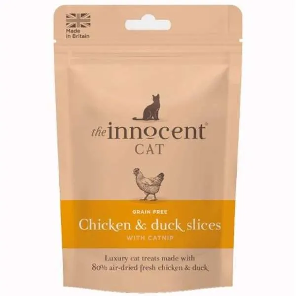 The Innocent Cat Chicken & Duck Slices 70g