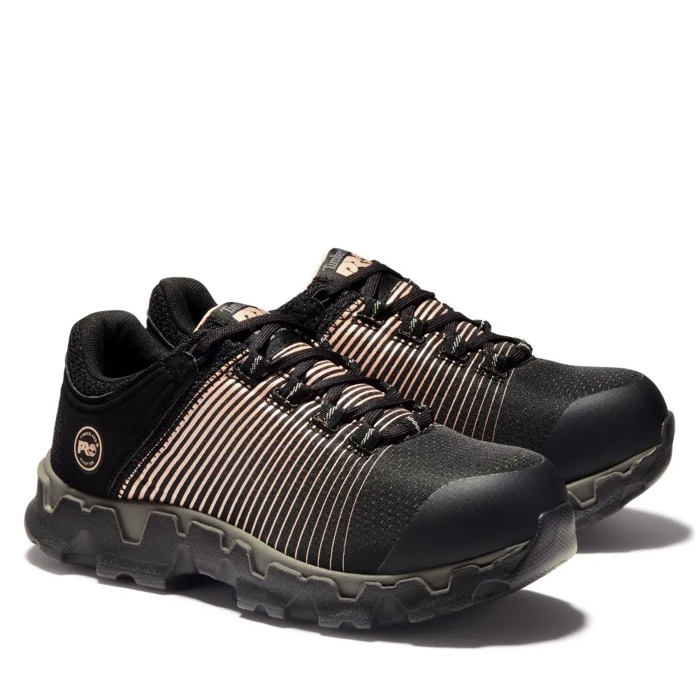 'Timberland Pro' Women's Powertrain Sport ESD Alloy Toe - Black / Peach
