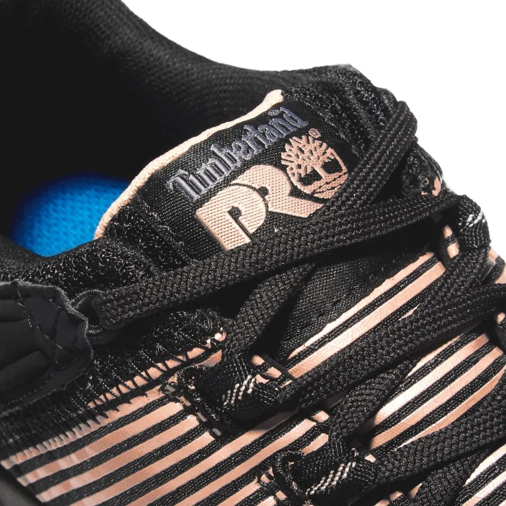 'Timberland Pro' Women's Powertrain Sport ESD Alloy Toe - Black / Peach