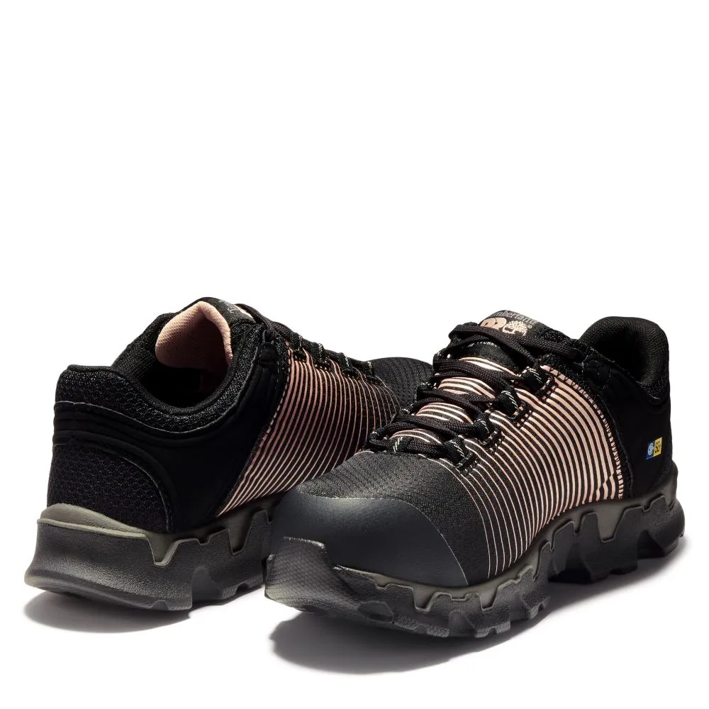 'Timberland Pro' Women's Powertrain Sport ESD Alloy Toe - Black / Peach