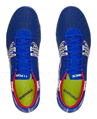 Ua Clutchfit Force 2.0 Fg Soccer Cleats 12 Team Royal