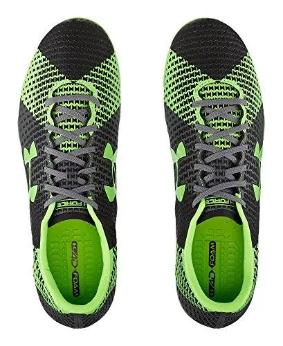 Ua Speed Force Hg Soccer Cleats 8 Black