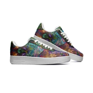 Unitas Full-Style Psychedelic Platform Sneakers