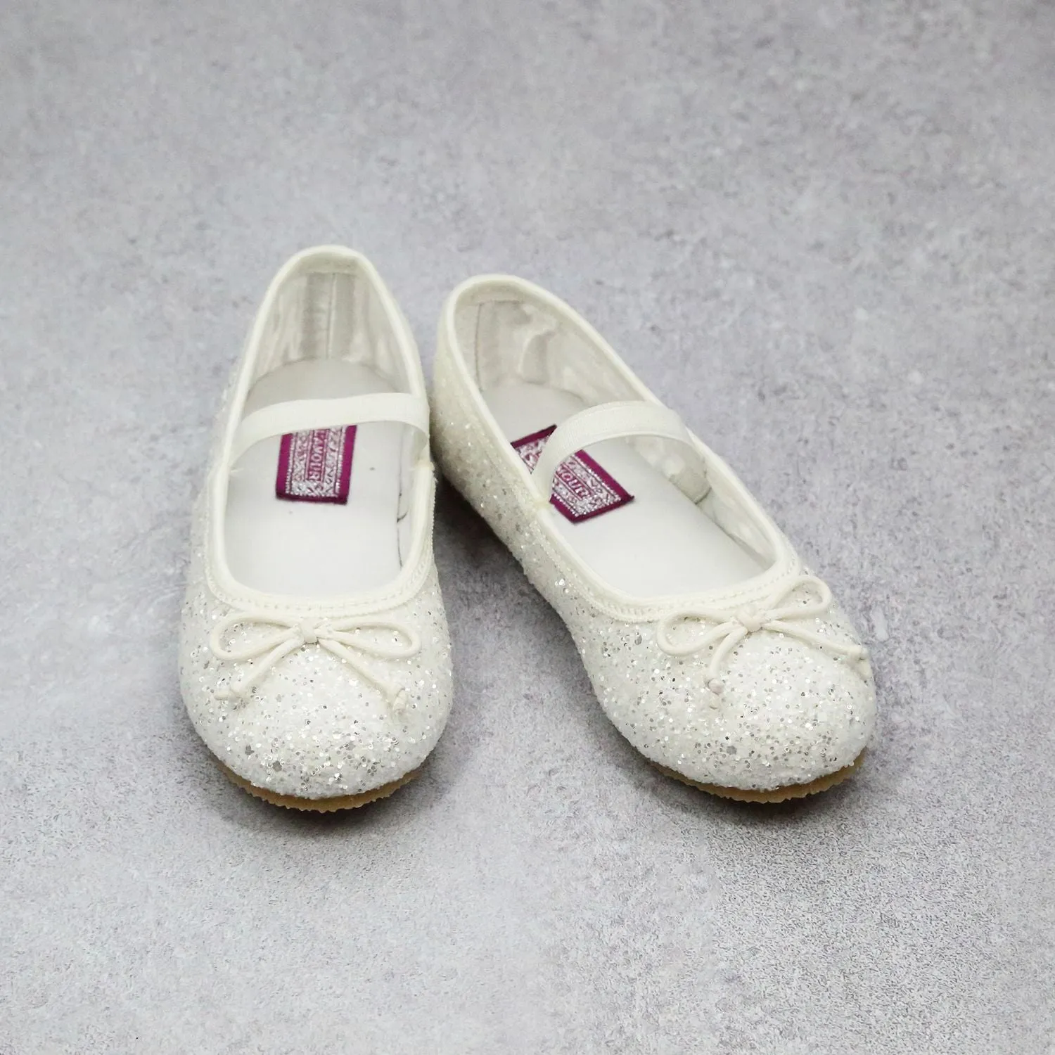 Victoria Girls Glitter Ballet Flats