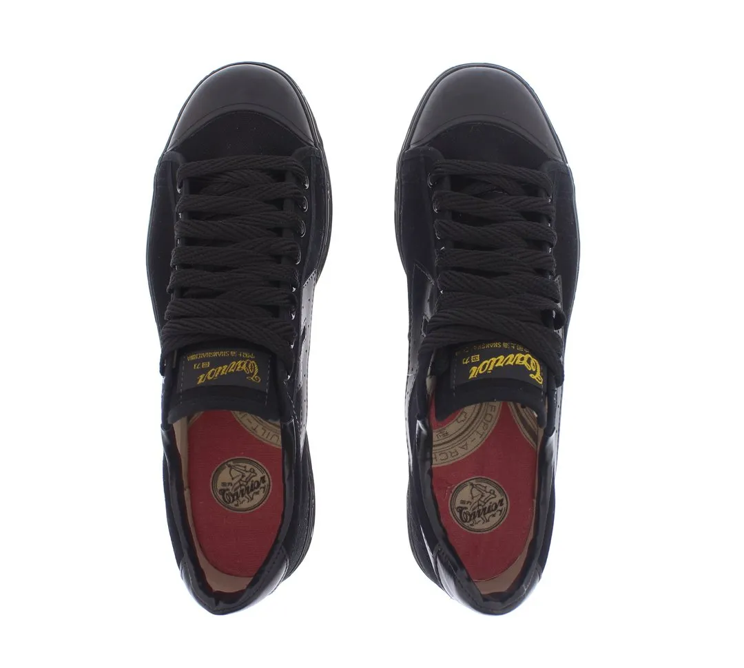 WARRIOR SHOES WB-1 // BLACK/BLACK